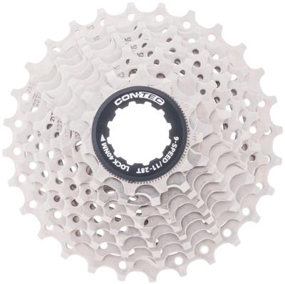CONTEC Ct cassette grad 11-28t 9sp sil./black