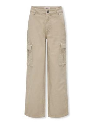 Kids ONLY zomer broek cargo meisjes - grijs - Kogyarrow