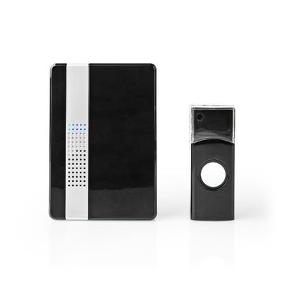 Nedis DOORB223CBK Draadloze Deurbelset Netvoeding 36 Melodieën