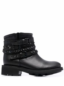 Ash bottines Tatum cloutées - Noir