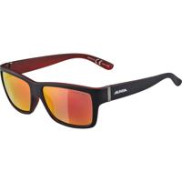 Olympic Sportswear Alpina sports bril kacey zwart/rood