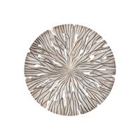 Bonte Cream MDF wandpaneel gegolfd gesneden rond S