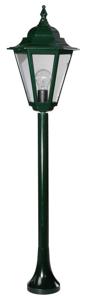 Franssen Klassieke tuinlamp Teccia 102cm zwart 183-10