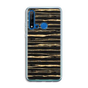 Gouden strepen: Huawei P20 Lite (2019) Transparant Hoesje