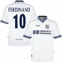 Pony - Tottenham Hotspur Retro Voetbalshirt 1996-1998 + Ferdinand 10