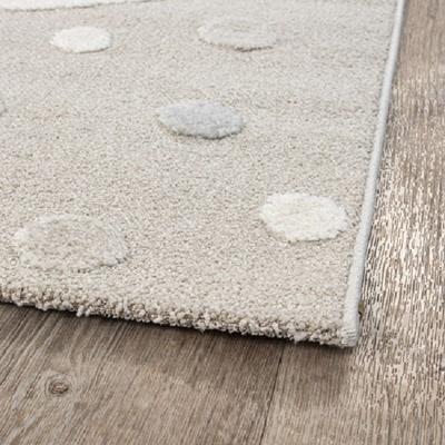 Kindervloerkleed Leeuw - Zacht Safari Speelkleed in Neutrale Tinten-200 x 290 cm