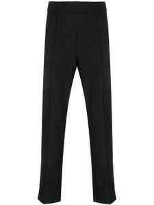 Patrizia Pepe pantalon en coton à taille élastiquée - Noir