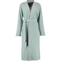 Cawö Cawö 812 Dames kimono badjas - salbei-44 44/46