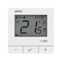 ENGO E40-BATW - ZigBee slimme thermostaat, Batterij, Wit