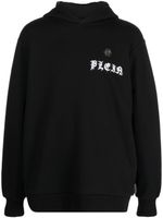 Philipp Plein hoodie à logo imprimé - Noir