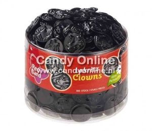 Red Band Red Band Silo Lakritz Clowns 300 Stuks 1200 Gram