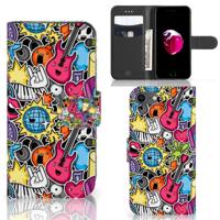 iPhone 7 | 8 | SE (2020) | SE (2022) | Wallet Case | met Pasjes | Punk Rock
