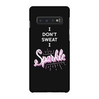 Sparkle quote: Samsung Galaxy S10 4G Volledig Geprint Hoesje