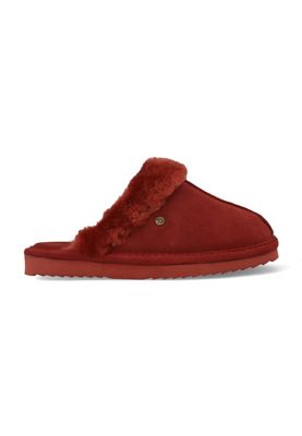 Warmbat Pantoffels Lismore LSM321073 Rooibos / Rood maat