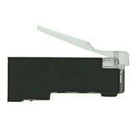 ACT RJ45 (8P/8C) CAT6 easyconnect shielded modulaire doorsteek connector voor ronde kabel met massie - thumbnail