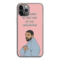 Hotline bling: iPhone 11 Pro Transparant Hoesje