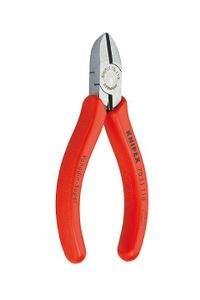 Knipex Zijsnijtang zwart geatramenteerd met kunststof bekleed 110 mm - 7011110