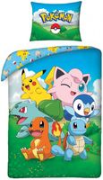 Pokémon Dekbedovertrek Family 140 x 200 cm (70 x 90 cm) Pokémon Dekbedovertrek Family 140 x 200 cm (70 x 90 cm)