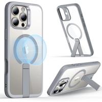 iPhone 16 Pro Max Boost Flickstand Case (HaloLock) - Clear Grey