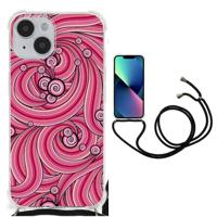 iPhone 14 Back Cover Swirl Pink