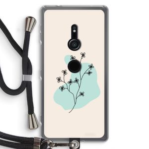 Love your petals: Sony Xperia XZ2 Transparant Hoesje met koord