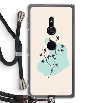 Love your petals: Sony Xperia XZ2 Transparant Hoesje met koord