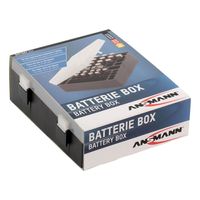 Ansmann Batterijbox 48 Batterijbox Aantal cellen: 48 AAA (potlood), AA (penlite), 9V (blok) (l x b x h) 173 x 138 x 63 mm - thumbnail