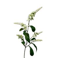 Kunsttak lupin spray 95cm wit