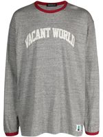 Undercover t-shirt à slogan imprimé - Gris