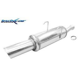 InoxCar uitlaat passend voor Peugeot 405 1.9 Mi 16 147pk 1992-1997 1x90mm Rally IXPE4050590RA