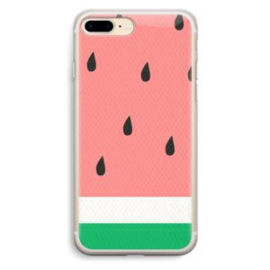 Watermeloen: iPhone 7 Plus Transparant Hoesje