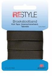 Restyle Broekstootband 15 mm x 1,25 meter 960 Donkerbruin