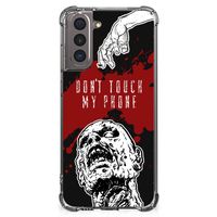 Samsung Galaxy S21 Anti Shock Case Zombie Blood - thumbnail