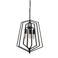Searchlight 3-lichts hanglampSlinky - 7973BK