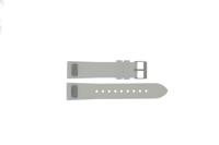 Horlogeband Guess W0045L1 / Frontier Silicoon Wit 20mm
