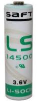 Saft LS14500 lithium AA batterij (3,6V) Saft LS14500 lithium AA batterij (3,6V)