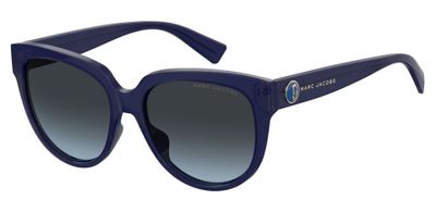 Marc Jacobs zonnebril dames vierkant/rond donkerblauw Marc Jacobs zonnebril dames vierkant/rond donkerblauw