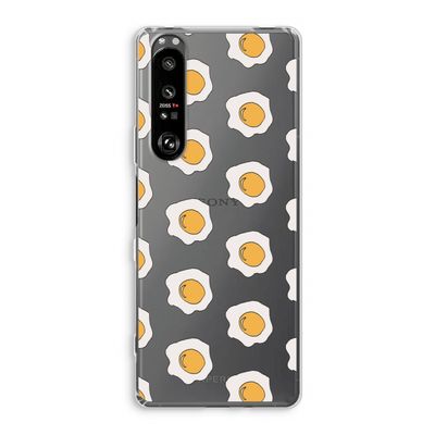 Bacon to my eggs #1: Sony Xperia 1 III Transparant Hoesje