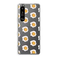 Bacon to my eggs #1: Sony Xperia 1 III Transparant Hoesje