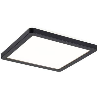 Paulmann 71000 P Atria Shine 11,2W 3000K 190x190 sz Ks LED-plafondlamp LED 11.2 W Zwart