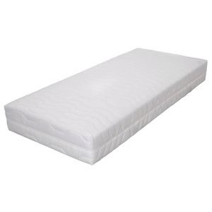 The Living Store Pocketvering 7 Zone matras - 100 x 200 x 20 cm - D25