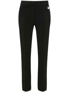 JW Anderson pantalon slim à détail de cadenas - Noir