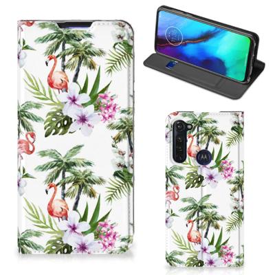 Motorola Moto G Pro | Hoesje maken | Flamingo Palms