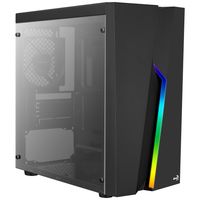 AeroCool Bolt Mini Mini-tower PC-behuizing Zwart - thumbnail