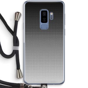 Musketon Halftone: Samsung Galaxy S9 Plus Transparant Hoesje met koord