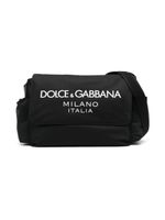 Dolce & Gabbana Kids sac à langer Karlito à logo - Noir - thumbnail