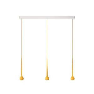 Grau Falling Sun Trace Three Hanglamp - Oranje