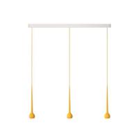 Grau Falling Sun Trace Three Hanglamp - Oranje