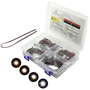 Quadrios LED-assortiment Wit 150 mA 3.3 V