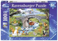 Ravensburger puzzel familie animal friends 100 stukjes XXL